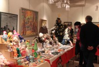 Фоторепортаж с ярмарки новогодних подарков в арт-галерее «Лига» 3 и 4 января 2017 г.