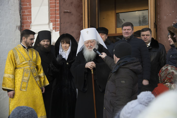 Митрополит Крутицкий и Коломенский Ювеналий посетил Коломенский кремль