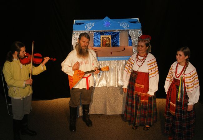 Участники XXV Рождественского фестиваля народной музыки и театра «Вертеп»